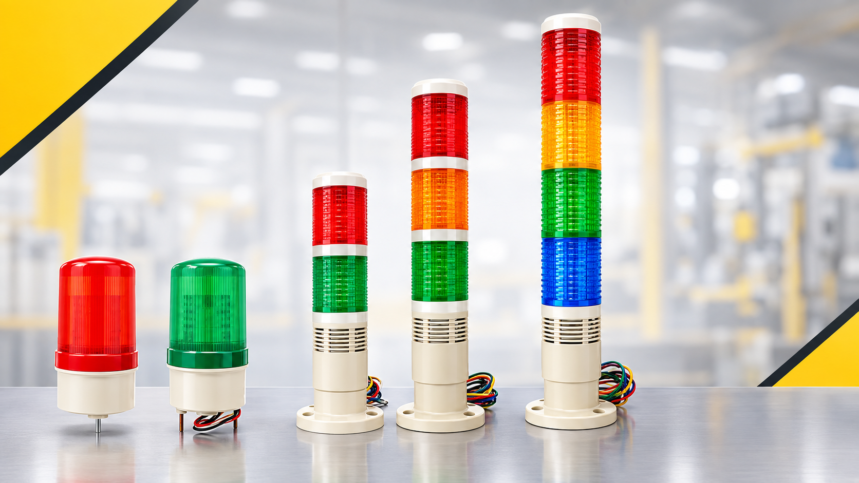 Jigo Revolving and Tower Light range